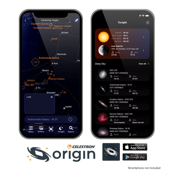 Celestron Origin Intelligent Home Observatory Telescope - App Controlled Origin App | Celestron Origin Intelligent Home Observatory Telescope (12099)