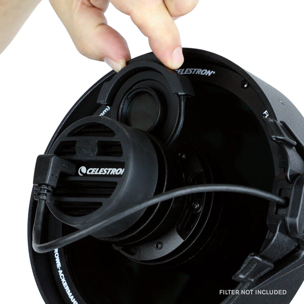Celestron Origin Intelligent Home Observatory Telescope - Front View with Filter Drawer | Celestron Origin Intelligent Home Observatory Telescope (12099)