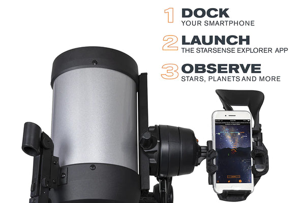 Celestron StarSense Explorer DX 5" Smartphone App-Enabled Schmidt Cassegrain Telescope (22462) | Celestron StarSense Explorer DX 5" Smartphone App-Enabled Schmidt Cassegrain Telescope (22462)