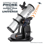 Celestron Starsense Explorer 130mm Smartphone App Enabled Tabletop Dobsonian Telescope (22481)