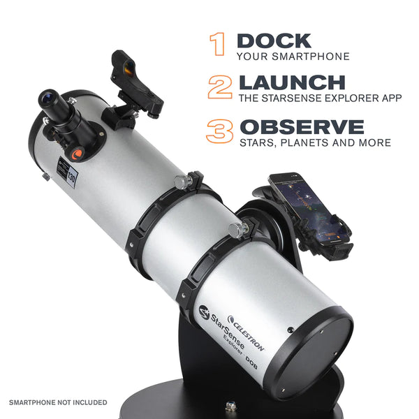 Celestron Starsense Explorer 130mm Smartphone App Enabled Tabletop Dobsonian Telescope (22481) | Celestron Starsense Explorer 130mm Smartphone App Enabled Tabletop Dobsonian Telescope (22481)