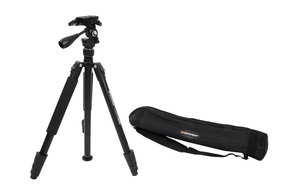 Celestron Hummingbird Fast Action Pan Tilt Head Tripod (82051) | Celestron Hummingbird Fast Action Pan Tilt Head Tripod (82051)