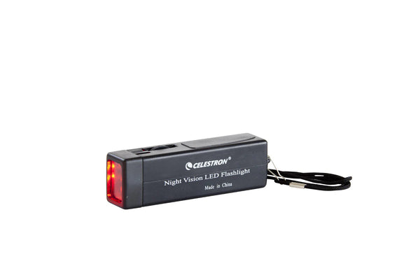 Lampe de poche LED rouge à vision nocturne Celestron (93588) | Lampe de poche LED rouge à vision nocturne Celestron (93588)