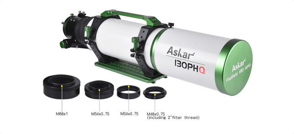 Astrographe à réfraction quadruplet Askar 130PHQ (130PHQ) | Astrographe à réfraction quadruplet Askar 130PHQ (130PHQ)