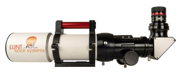 Télescope universel Lunt 80 mm - Diagonale 1800 BF - Mise au point à crémaillère | Télescope universel Lunt 80 mm - Diagonale 1800 BF - Mise au point à crémaillère