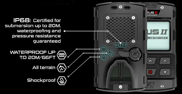 XP Deus II with 9″ Multi-Frequency Coil and Remote | DEUS2-22FMFRCEA | XP Deus II with 9″ Multi-Frequency Coil and Remote | DEUS2-22FMFRCEA