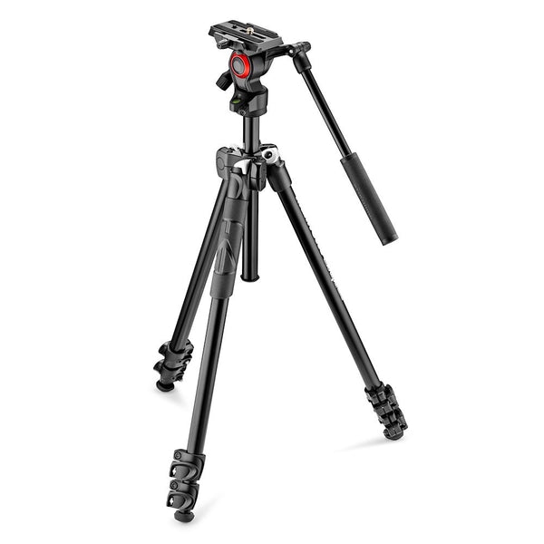 Manfrotto 290 Light Aluminium Tripod with Befree Live Fluid Video Head (MK290LTA3-V) | Manfrotto 290 Light Aluminium Tripod with Befree Live Fluid Video Head (MK290LTA3-V)
