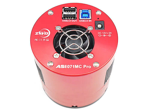 Zwo Asi071Mc Pro Colour Cooled Astronomy Camera (Asi071Mc-P) - All-Star Telescope Canada - For All Things Astro, Binoculars, And Science | Caméra d'astronomie refroidie par couleur ZWO ASI071MC Pro (ASI071MC-P)