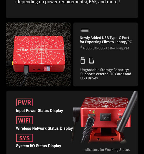 Zwo Asiair Plus (Zwo-Asiair-Plus) - All-Star Telescope Canada - For All Things Astro, Binoculars, And Science | ZWO ASIAIR PLUS 256GB (ZWO-AIRPLUS-256)
