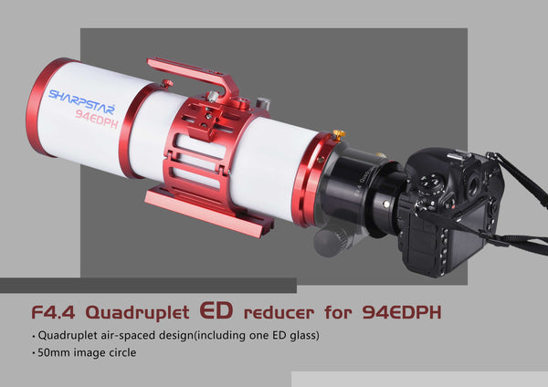 Sharpstar 94Edph Reducer (94Edphfr) - All-Star Telescope Canada - For All Things Astro, Binoculars, And Science | Réducteur SharpStar 94EDPH (94EDPHFR/SHRD94)