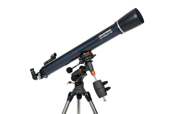 Celestron Astromaster 90Eq Refractor (21064) - All-Star Telescope Canada - For All Things Astro, Binoculars, and Science | Réfracteur Celestron AstroMaster 90EQ (21064)