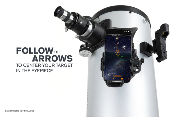 Celestron Starsense Explorer 8" Smartphone App Enabled Dobsonian Telescope (22470) - All-Star Telescope Canada - For All Things Astro, Binoculars, And Science | Télescope Dobson Celestron Starsense Explorer 8" avec application pour smartphone (22470)