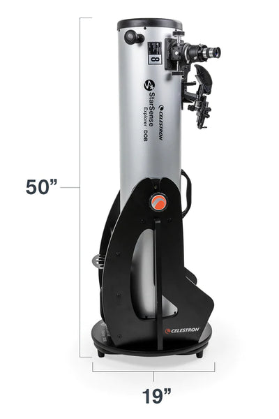 Celestron Starsense Explorer 8" Smartphone App Enabled Dobsonian Telescope (22470) - All-Star Telescope Canada - For All Things Astro, Binoculars, And Science | Télescope Dobson Celestron Starsense Explorer 8" avec application pour smartphone (22470)