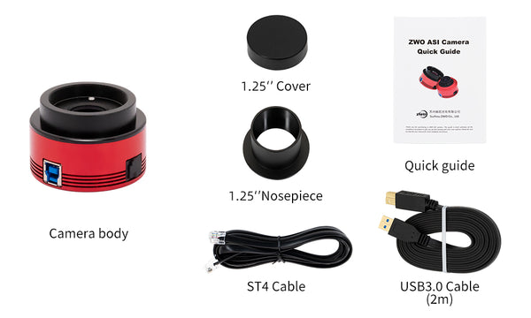 Zwo Asi174Mm Usb3.0 Monochrome Camera (Asi174Mm) - All-Star Telescope Canada - For All Things Astro, Binoculars, And Science | ZWO ASI174MM USB3.0 Monochrome Camera (ASI174MM)
