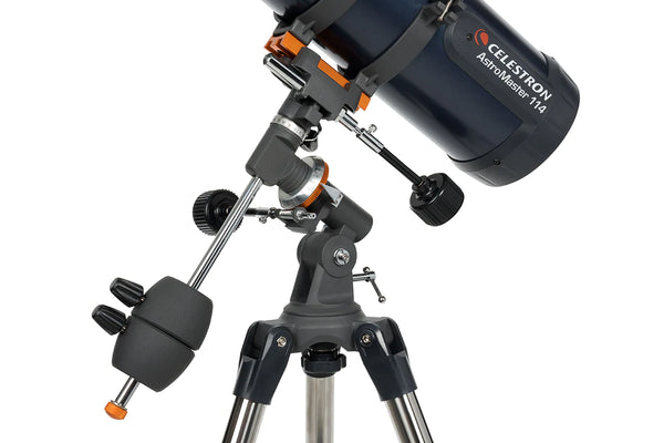 Celestron Astromaster 114Eq Newtonian (31042) - All-Star Telescope Canada - For All Things Astro, Binoculars, And Science | Celestron AstroMaster 114EQ Newtonien (31042)