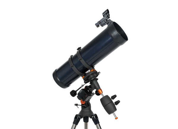 Celestron Astromaster 130Eq Newtonian W Motor Drive (31051) - All-Star Telescope Canada - For All Things Astro, Binoculars, and Science | Celestron AstroMaster 130EQ Newtonien avec entraînement par moteur (31051)