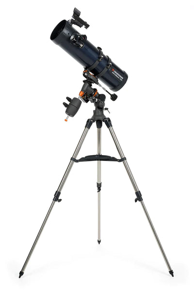 Celestron Astromaster 130Eq Newtonian W Motor Drive (31051) - All-Star Telescope Canada - For All Things Astro, Binoculars, And Science | Celestron AstroMaster 130EQ Newtonien avec entraînement par moteur (31051)