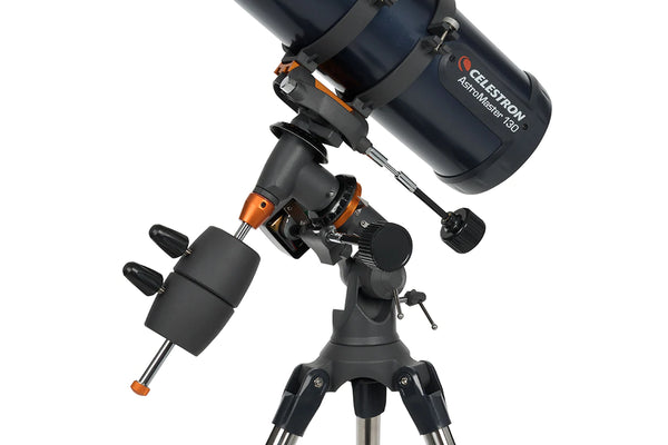 Celestron Astromaster 130Eq Newtonian W Motor Drive (31051) - All-Star Telescope Canada - For All Things Astro, Binoculars, And Science | Celestron AstroMaster 130EQ Newtonien avec entraînement par moteur (31051)