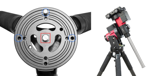 Ioptron Carbon Fiber Tripod (8061) - All-Star Telescope Canada - For All Things Astro, Binoculars, And Science | Trépied en fibre de carbone iOptron - Ancien produit abandonné (8061)