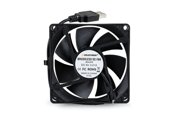 Skywatcher Usb Cooling Fan For Dobsonian Telescopes (94256) - All-Star Telescope Canada - For All Things Astro, Binoculars, And Science | Celestron USB Cooling Fan for Dobsonian Telescopes (94256)