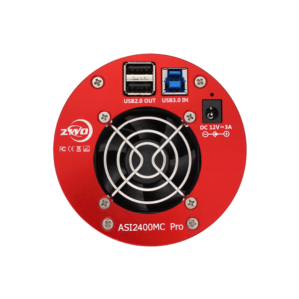 Zwo Asi2400Mc Pro Colour Cooled Camera (Asi2400Mc-P) - All-Star Telescope Canada - For All Things Astro, Binoculars, And Science | Caméra refroidie couleur ZWO ASI2400MC Pro (ASI2400MC-P)