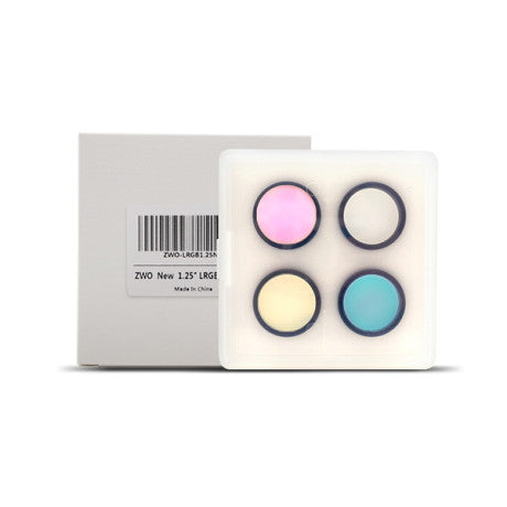 Filtres montés ZWO LRGB 1,25"/2" (ZWO-LRGB) | Filtres montés ZWO LRGB 1,25"/2" (ZWO-LRGB)