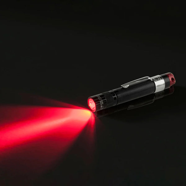 Maglite Solitaire Flashlight Red Led (J3Asw2) - All-Star Telescope Canada - For All Things Astro, Binoculars, and Science | Maglite Solitaire Flashlight Red LED (J3ASW2)