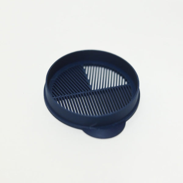 A dark navy blue focus mask for SeeStar S50 Pro, photographed on a clean white background. | Accessoires AST Core SeeStar S50