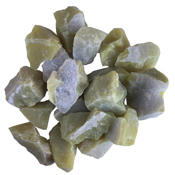 Lemon Quartz Rough Specimens | Bulk Rock Tumbling Rough - Lemon Quartz
