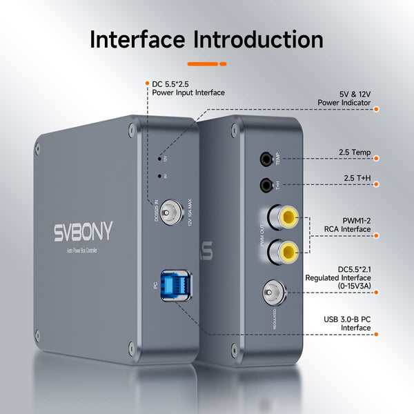 SVBONY SV241 Pro Power Box Controller and USB Hub | W9193B | SVBONY SV241 Pro Power Box Controller and USB Hub | W9193B