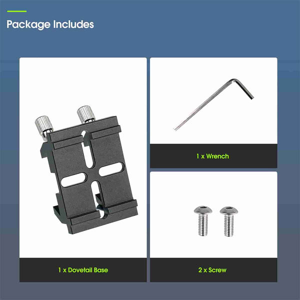 SVBONY SV224 Universal Finderscope Bracket 54mm | W2370B | SVBONY SV224 Universal Finderscope Bracket 54mm | W2370B