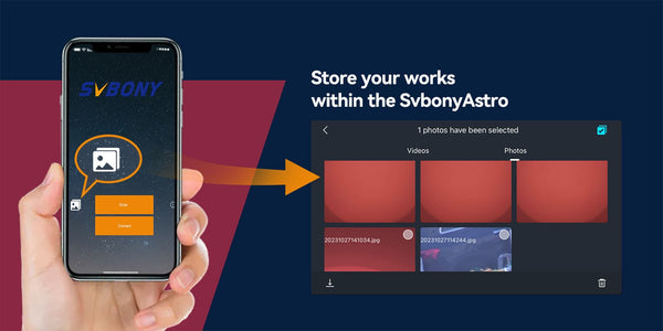 SVBONY SC311 WIFI Astronomy Camera IMX662 | F9384A | SVBONY SC311 WIFI Astronomy Camera IMX662 | F9384A