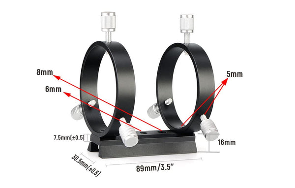 SVBONY SV106 50mm Guide Scope with Mount Rings | F9177A | SVBONY SV106 50mm Guide Scope with Mount Rings | F9177A