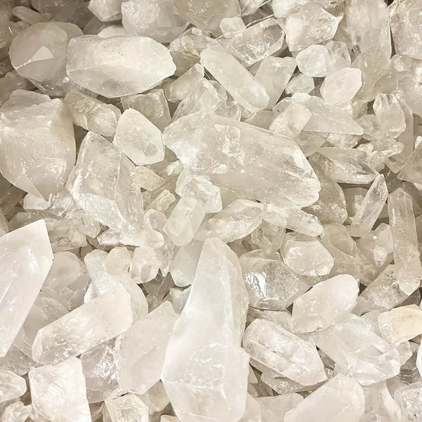 Bulk Rock Tumbling Rough - Crystal Points | Bulk Rock Tumbling Rough - Crystal Points