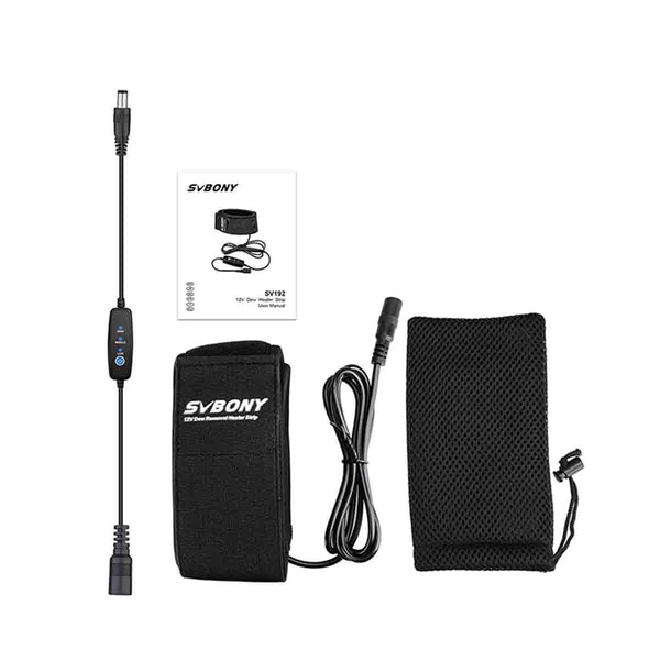SVBONY SV192 560mm Dew Heater Strap - Barrel Jack 12V with Controller | W9151B | SVBONY SV192 560mm Dew Heater Strap - Barrel Jack 12V with Controller | W9151B
