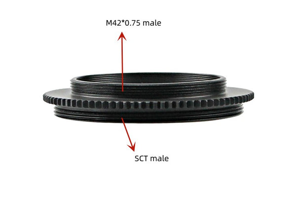 AST Core SCT (Male) to M42M Adapter | AST-ADAPT-SCTM-M42M | AST Core SCT (Male) to M42M Adapter | AST-ADAPT-SCTM-M42M