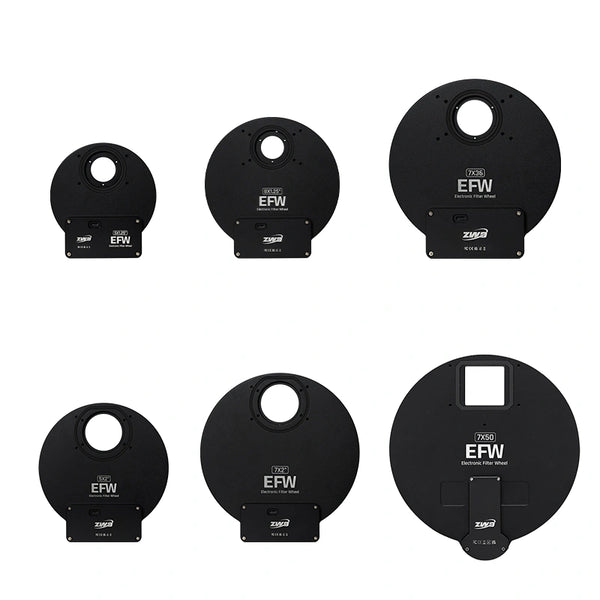 ZWO 7-Slot EFW for 2" Filters (ZWO-EFW-7x2-25) | ZWO 7-Slot EFW for 2" Filters (ZWO-EFW-7x2-25)