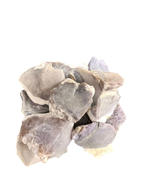 Purple Agate Rough Specimens | Bulk Rock Tumbling Rough - Purple Agate