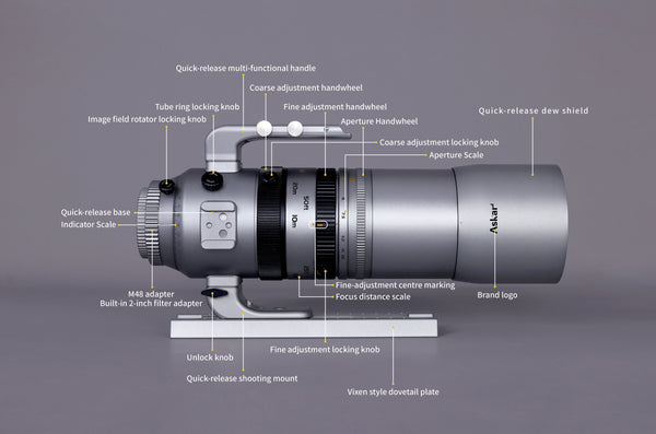 Askar SQA55 Quintuplet Refractive Astrograph (SQA55) | Askar SQA55 Quintuplet Refractive Astrograph (SQA55)