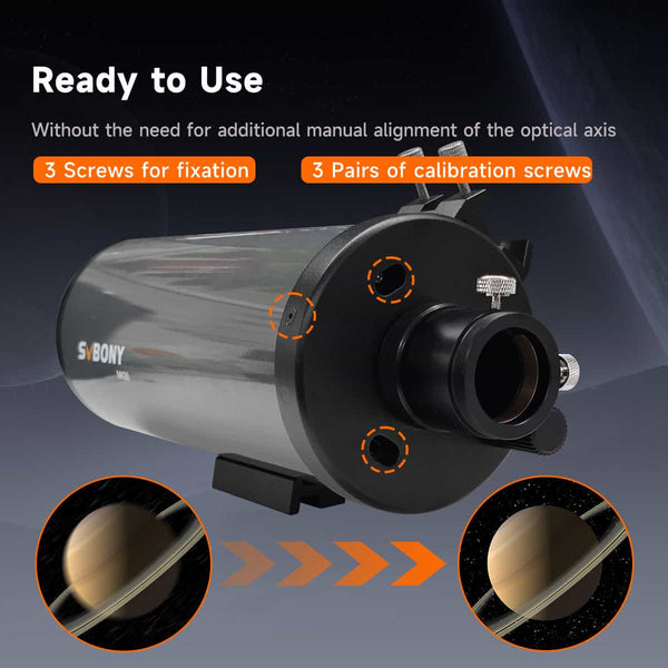 SVBONY MK90 90mm F14 Maksutov Cassegrain Telescope OTA | F9382B | SVBONY MK90 90mm F14 Maksutov Cassegrain Telescope OTA | F9382B