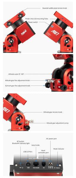 ZWO AM7 Harmonic EQ and AZ Mount | ZWO-AM7 | ZWO AM7 Harmonic EQ and AZ Mount | ZWO-AM7