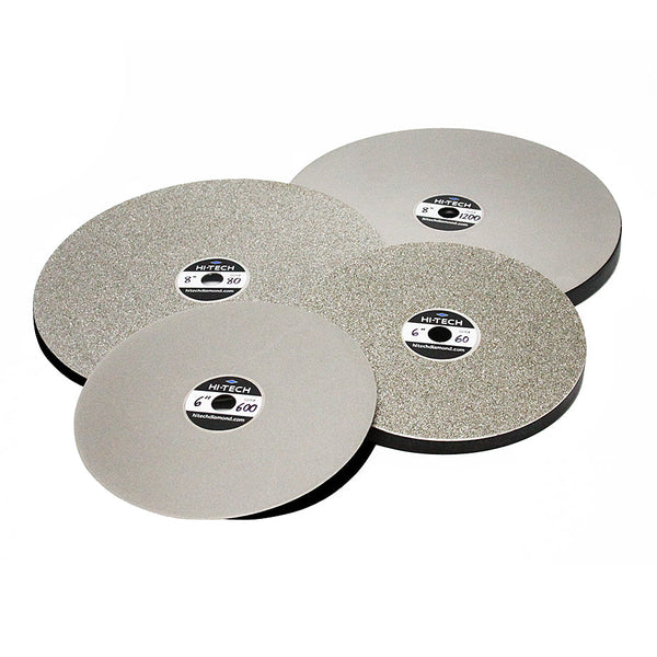 Hi-Tech Diamond 6" Electroplated Diamond Laps - 1 | Hi-Tech Diamond 6" Electroplated Diamond Laps