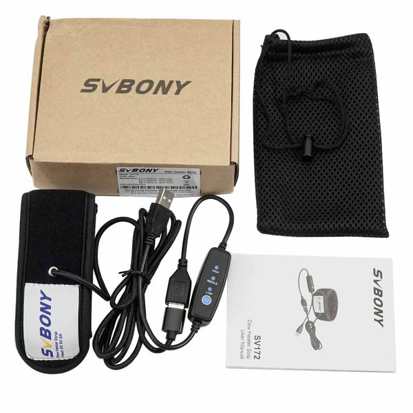 SVBONY SV172 320mm Dew Heater Strap - USB Powered with Controller | W9132B | SVBONY SV172 320mm Dew Heater Strap - USB Powered with Controller | W9132B