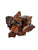 Mecca or Mahogany Obsidian Rough Specimens | Bulk Rock Tumbling Rough - Mecca Mahogany Obsidian