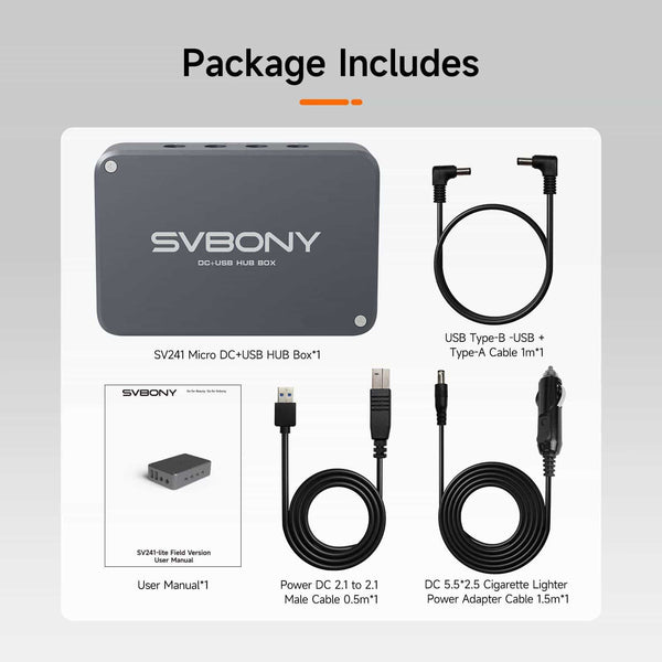 SVBONY SV241 Micro Power Box Controller and USB Hub | W9193A | SVBONY SV241 Micro Power Box Controller and USB Hub | W9193A