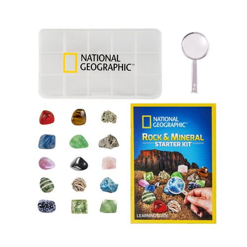 National Geographic Rock and Mineral Starter Kit — Lasso The Moon