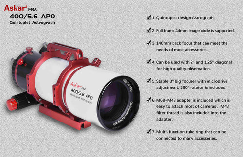 Askar FRA 400 Quintuplet APO Astrograph (FRA400) – All-Star